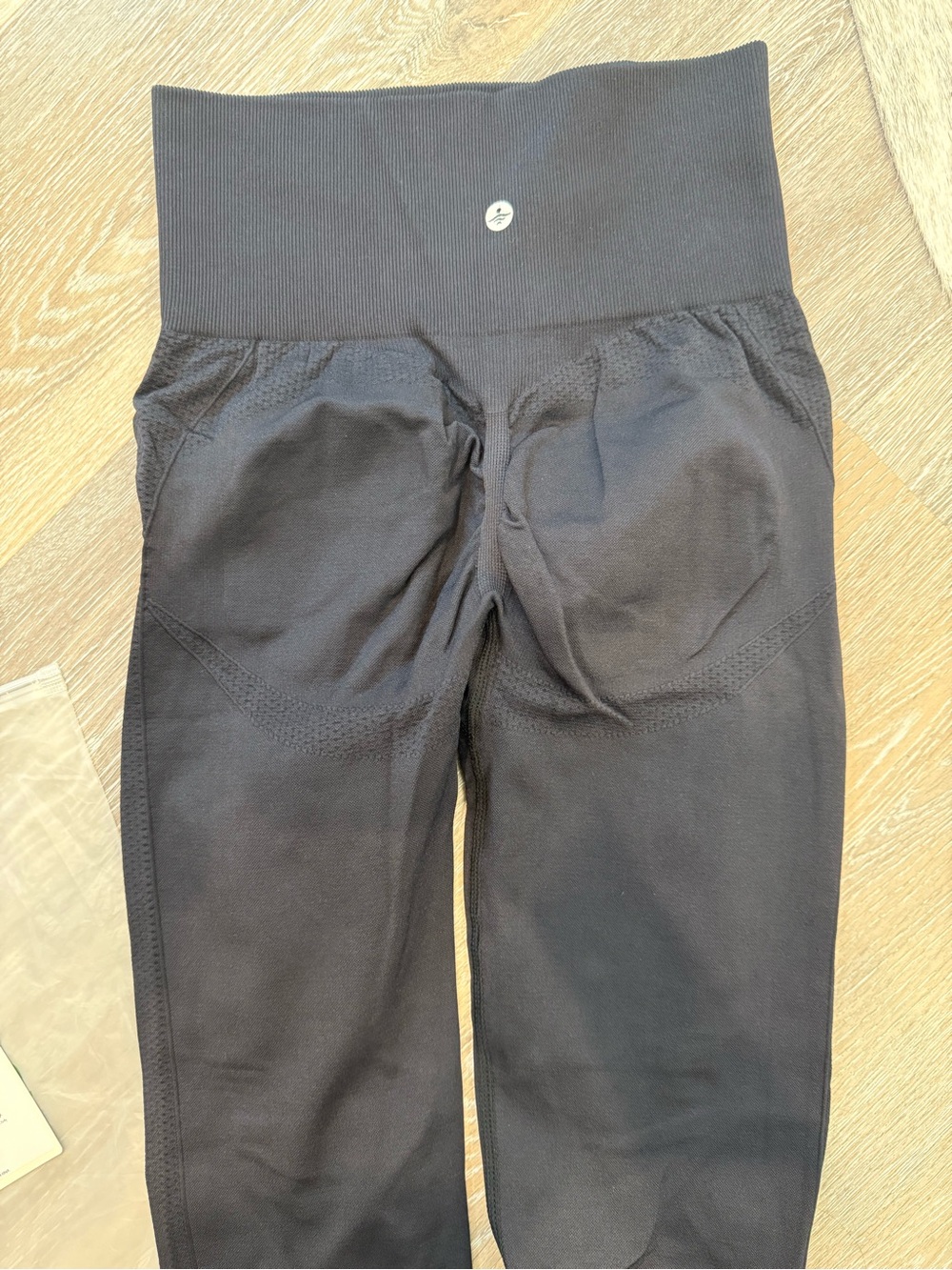 HALARA Black High-Rise Athletic Leggings - Picture 2 of 4